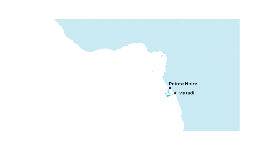 23H Matadi Feeder Service Map